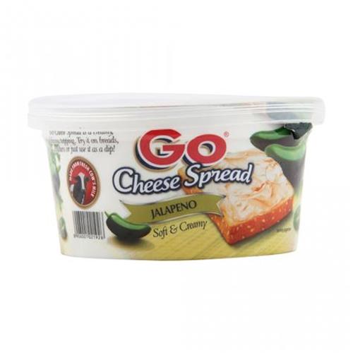 GO CHEESE SPREAD JALAPENO 200GM